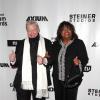 Le journaliste américain Roger Ebert et sa femme Chaz à New York, le 27 novembre 2007. Le célèbre critique de cinéma est mort le 4 avril 2013. 