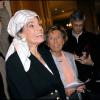 Viviane Forrester à Paris, le 12 novembre 2007. L'écrivain est mort le 30 avril 2013.