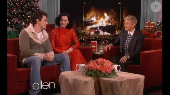 Katy Perry et John Mayer ont livré une interview commune à Ellen DeGeneres dans une émission diffusée le 20 décembre 2013.