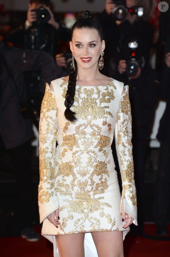 Katy Perry lors de la 15eme édition des NRJ Music Awards àa Cannes. Le 14 décembre 2013.