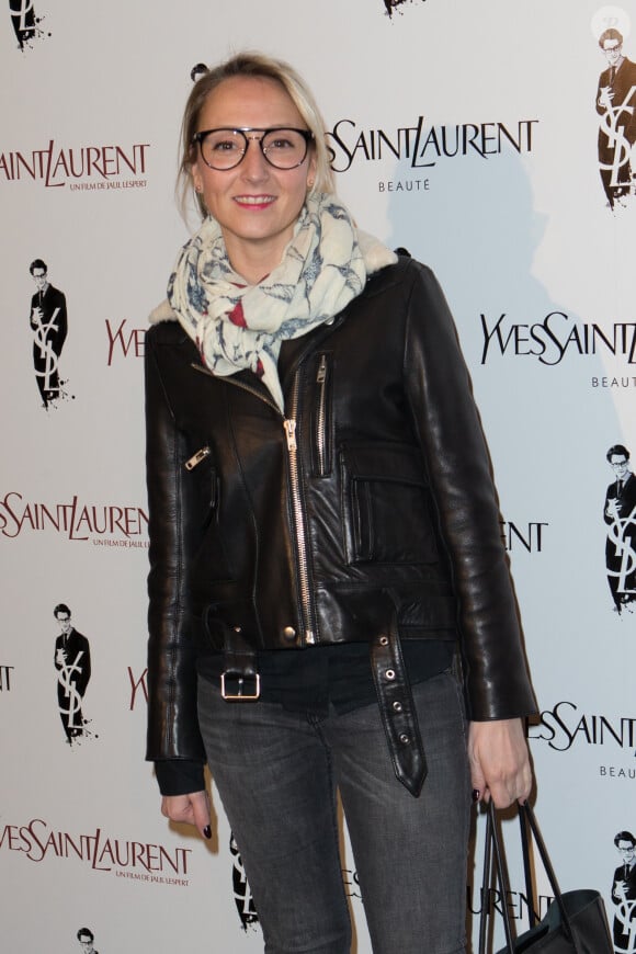 Audrey Lamy à la première d'Yves Saint Laurent à Paris, le 19 décembre 2013.