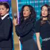 Exclusif - Chimène Badi, Amel Bent et Sofia Essaidi lors de l'enregistrement de l'émission "Ce soir on chante les tubes 2013" diffusée le 3 janvier 2014 sur TF1 et présentée par Estelle Denis