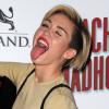 Miley Cyrus lors d'une soirée au "Beacher's Madhouse" à Las Vegas, le 27 décembre 2013.