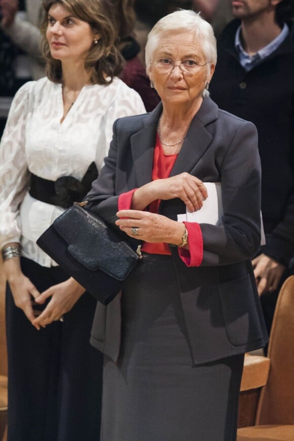 La reine Paola de Belgique avec sa nouvelle coupe ultracourte au concert organisé par Equinox et la Chapelle Musicale Reine Elisabeth au Hall Flagey le 30 novembre 2013