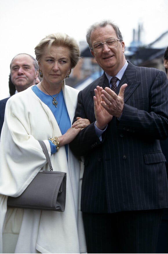 Albert II et Paola de Belgique en mai 1996 à Wavre