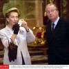 La reine Paola et le roi Albert II de Belgique en visite en République Tchèque en octobre 2000