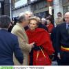 Le roi Albert II et la reine Paola de Belgique à Jodoigne, le 28 mars 2000.