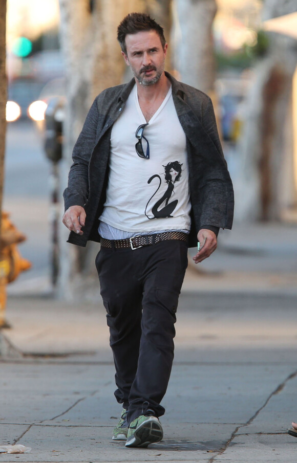 Exclusif - David Arquette à West Hollywood, le 23 décembre 2013.