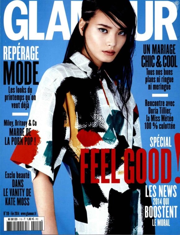 Magazine Glamour du 31 décembre 2013.
