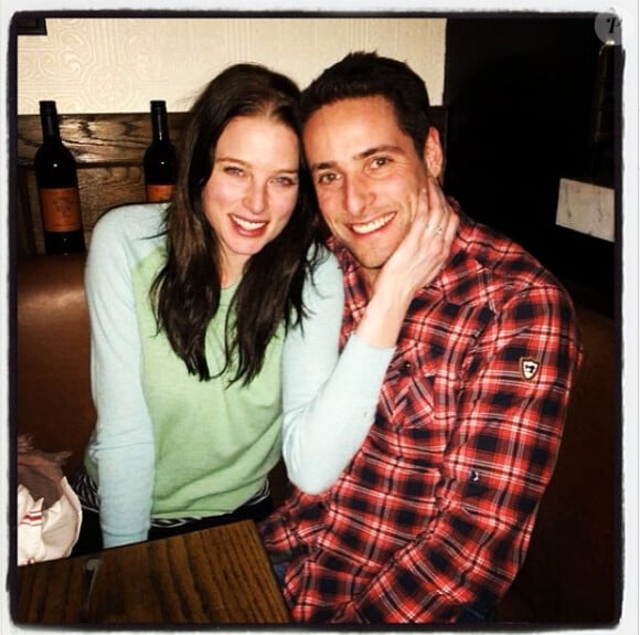 Rachel Nichols et Michael Kershaw, le 1er janvier 2014 à New York.