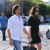 Tamara Ecclestone et son mari Jay Rutland lors d'une journée shopping à West Hollywood, le 2 janvier 2014