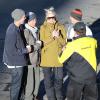 Exclusif - Gwen Stefani, enceinte et en vacances dans la station de ski de Mammoth en Californie. Le 4 janvier 2014.