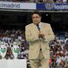 Eusébio au stage Santiago Bernabeu de Madrid, le 6 juillet 2009