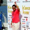 Eusébio sur la promenade des champions à Monaco, le 27 août 2003