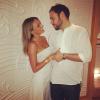 Scooter Braun et Yael, le 1er janvier 2014.