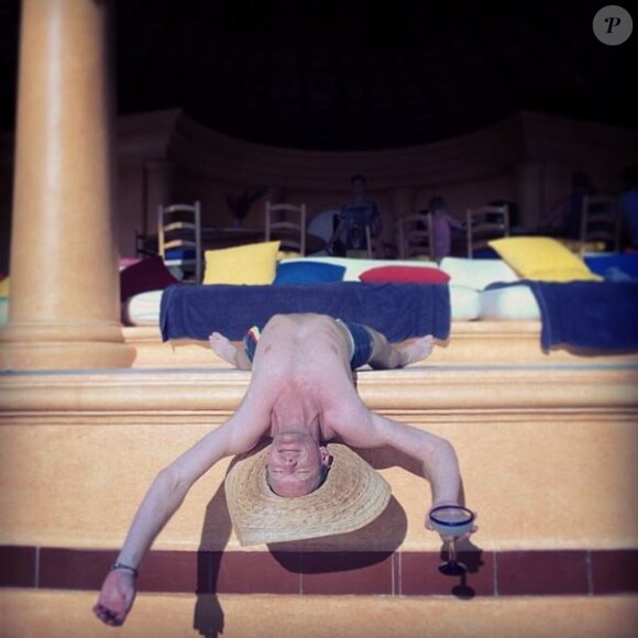 Neil Patrick Harris à son 19e verre, au Mexique, le 7 janvier 2014.