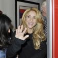 Shakira à l'aéroport de Los Angeles, le 8 décembre 2013.