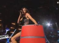The Voice 3 : Jenifer, tigresse sexy, lors du show en live des coachs sur Queen