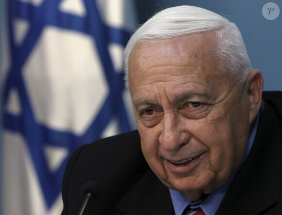 Ariel Sharon à Jérusalem, le 21 novembre 2005.