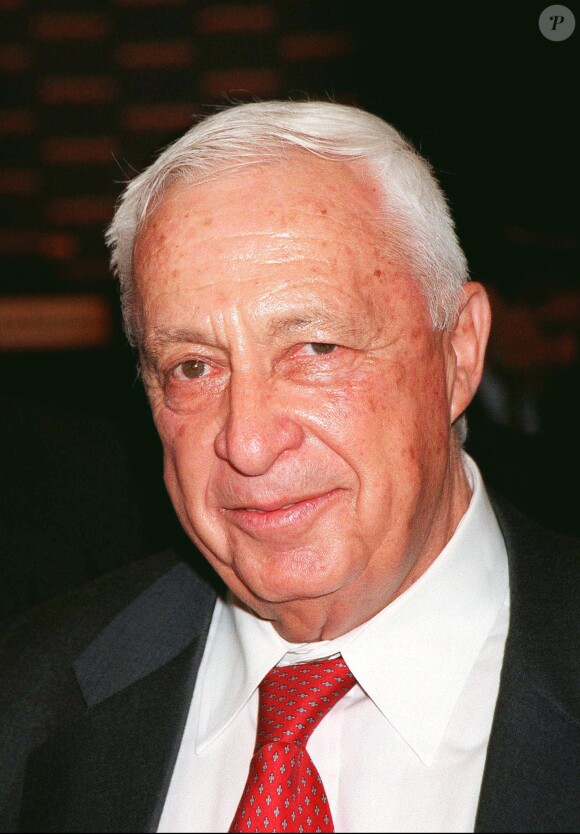 Ariel Sharon à New Tork le 13 novembre 2000.