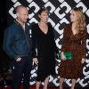 Ben Foster, Robin Wright et sa fille, Dylan Penn, au vernissage de l'exposition "Journey of a Dress" consacrée à la créatrice Diane Von Furstenberg, à Los Angeles le 10 janvier 2014.