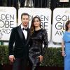 Matthew McConaughey et Camila Alves lors de la 71e cérémonie des Golden Globes à Beverly Hills le 12 janvier 2014.