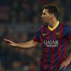 Lionel Messi à Barcelone le 8 janvier 2014.