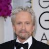 Michael Douglas aux Golden Globe Awards à Los Angeles, le 12 janvier 2014.