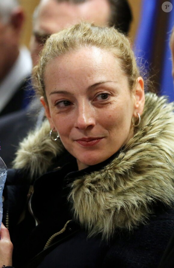 Florence Cassez lors de son retour en France après sept ans de détention dans une prison mexicaine. Paris le 24 janvier 2013.