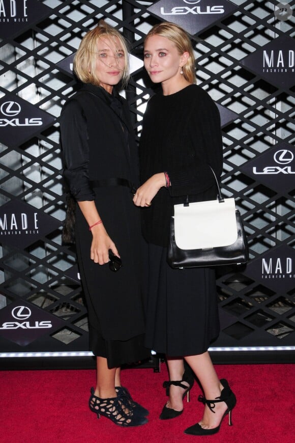 Mary-Kate et Ashley Olsen à New York, le 5 septembre 2013.