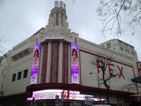 Le Grand Rex aux couleurs de Violetta, le mercredi 15 janvier 2014.