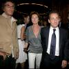 Cécilia Attias et son ex-mari Nicolas Sarkozy lors de sa victoire aux présidentielles, le 7 mai 2007. 