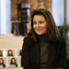 Cecilia Attias présente son livre "Une envie de vérité" lors d'une séance de dédicaces à Bruxelles, le 6 décembre 2013.