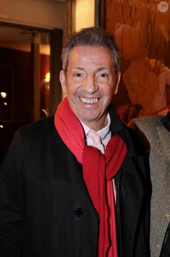 Exclusif - Michel Creton - Dernière représentation de la pièce "Plus vraie que nature" (mise en scène de Raphaëlle Cambray) au Théâtre de la Renaissance à Paris, après une tournée triomphale en province, le 8 janvier 2014.