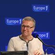 Laurent Ruquier présente On va s'gêner sur Europe 1, à St-Germain-en-Laye, en septembre 2013