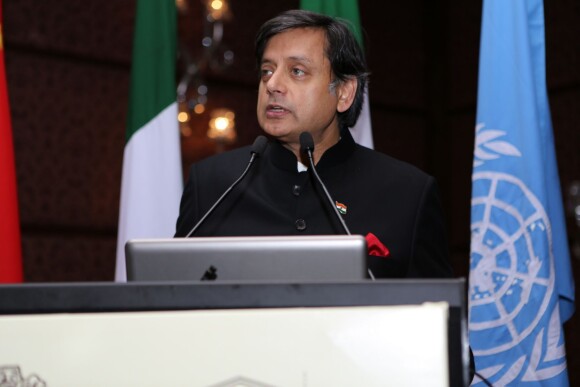 Shashi Tharoor à New Delhi, le 9 novembre 2012.