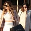 Khloe Kardashian a emprunté le look de sa soeur Kim pour faire du shopping à Los Angeles le 18 janvier 2014