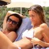 Exclusif - Andrea Pirlo et sa femme Deborah à Ibiza le 7 juillet 2012.