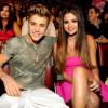Justin Bieber et Selena Gomez en 2012.