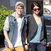 Justin Bieber et Selena Gomez à Los Angeles, le 21 novembre 2011.