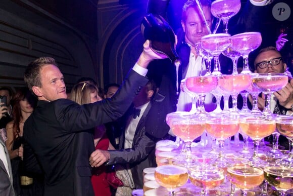 Neal Patrick Harris et son mari David Burtka assistent à l'inauguration d'un nouveau clud, le Rose. Rabbit. Lie., au sein de l'hôtel Cosmopolitan à Las Vegas, le 17 janvier 2013.