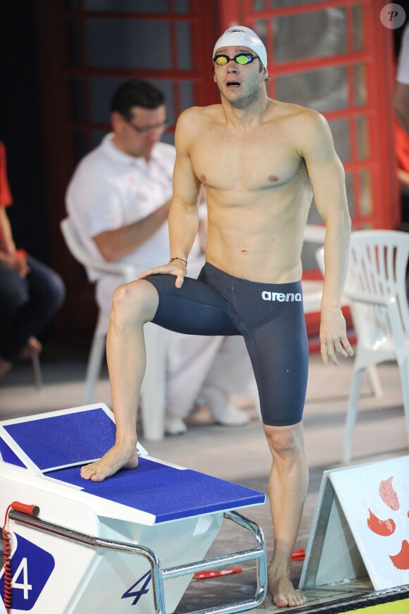 Clément Lefert lors des championnats de France à Dunkerque, le 23 mars 2012