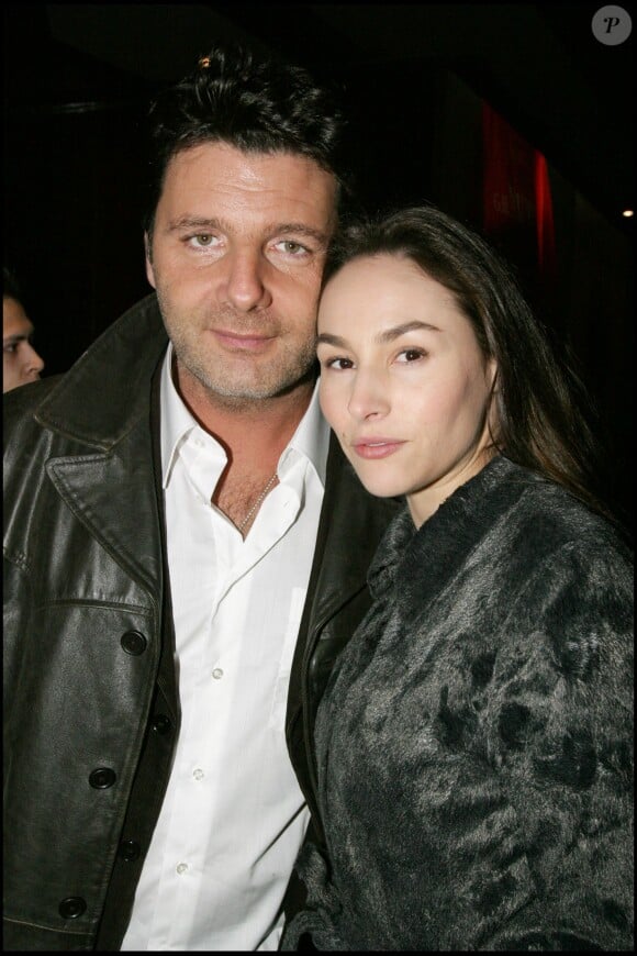 Vanessa Demouy et Philippe Lellouche lors de la générale de la pièce Le Jeu de la vérité le 21 février 2005