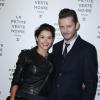 Emma de Caunes et son mari Jamie Hewlett à Paris le 8 novembre 2012.