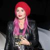 Demi Lovato arrive au restaurant Craig's à West Hollywood, le 23 janvier 2014.
