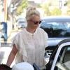 La chanteuse Britney Spears fait du shopping à West Hollywood, le mercredi 22 janvier 2014.