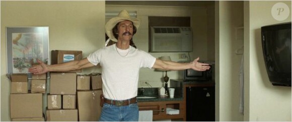 Matthew McConaughey, héros métamorphose du Dallas Buyers Club.