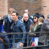 Matthew McConaughey visite Rome en famille, le 26 janvier 2014