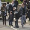 Matthew McConaughey en famille à Rome, le 26 janvier 2014.