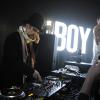Boy George mixe lors de la soirée Bikkemberg à l'occasion de la fashion week de Milan, le 13 janvier 2014.